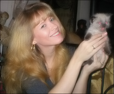 Tawnya and Cream Puff!